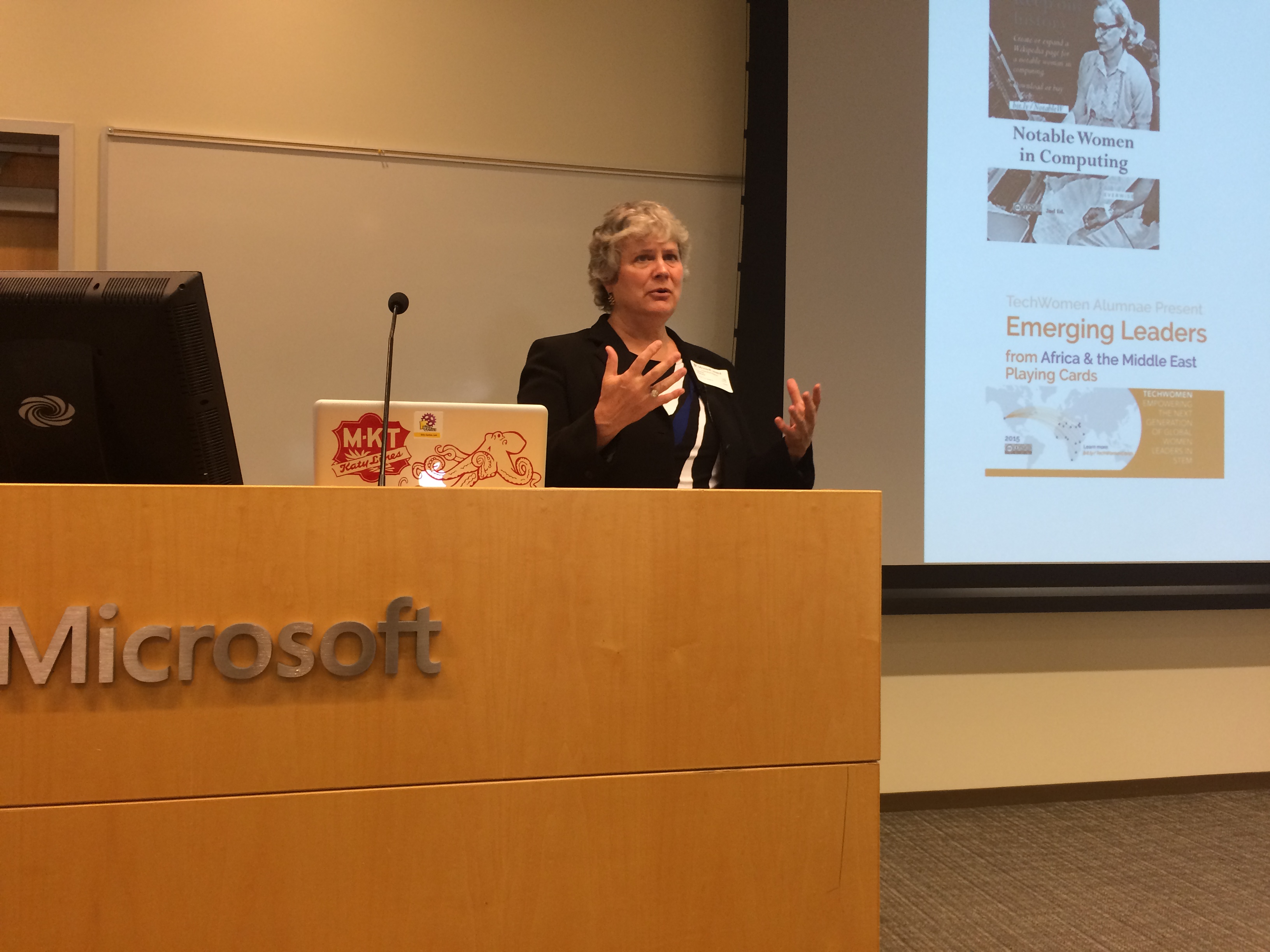 Katy Dickinson at Microsoft Research 2015