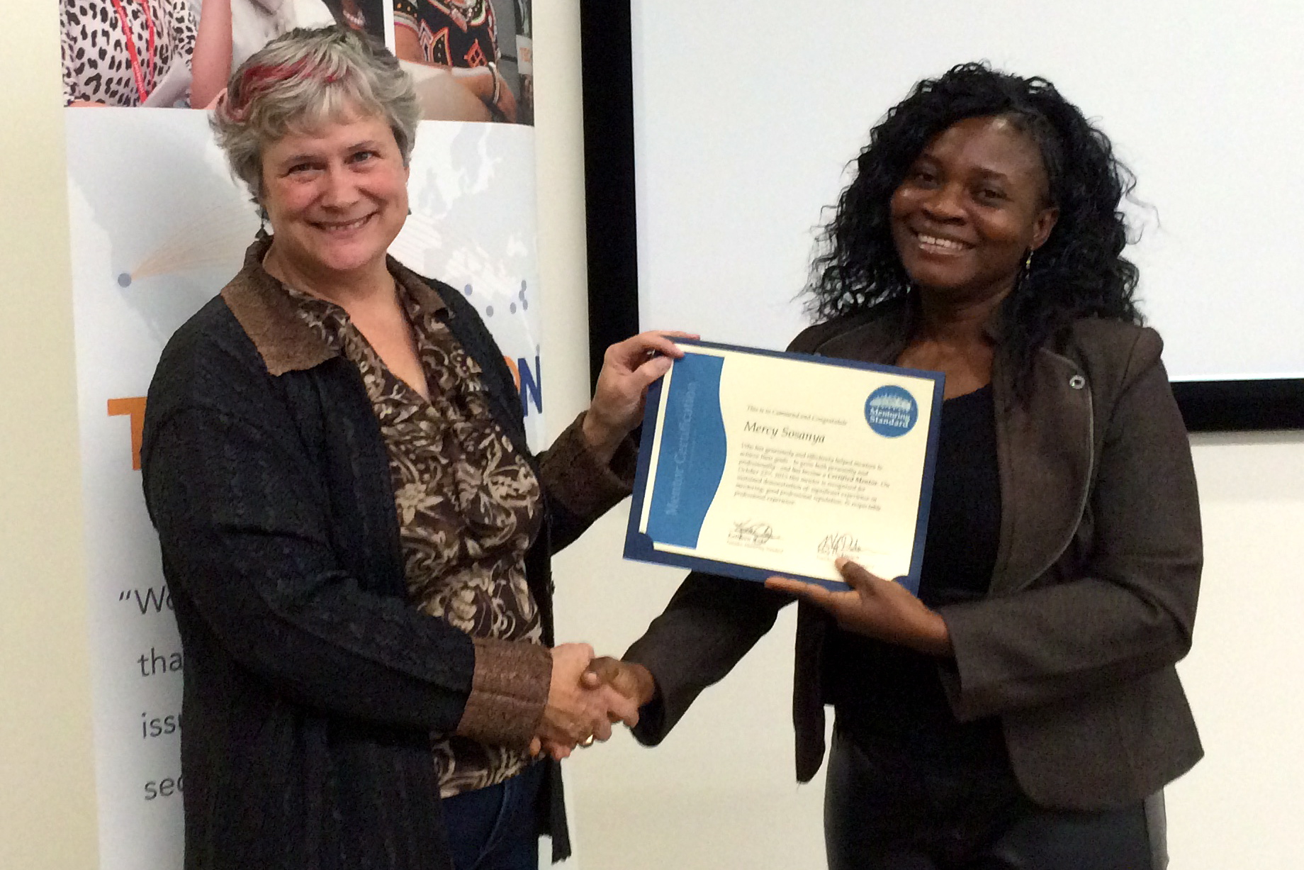 Mercy Sosanya, Certified Mentor