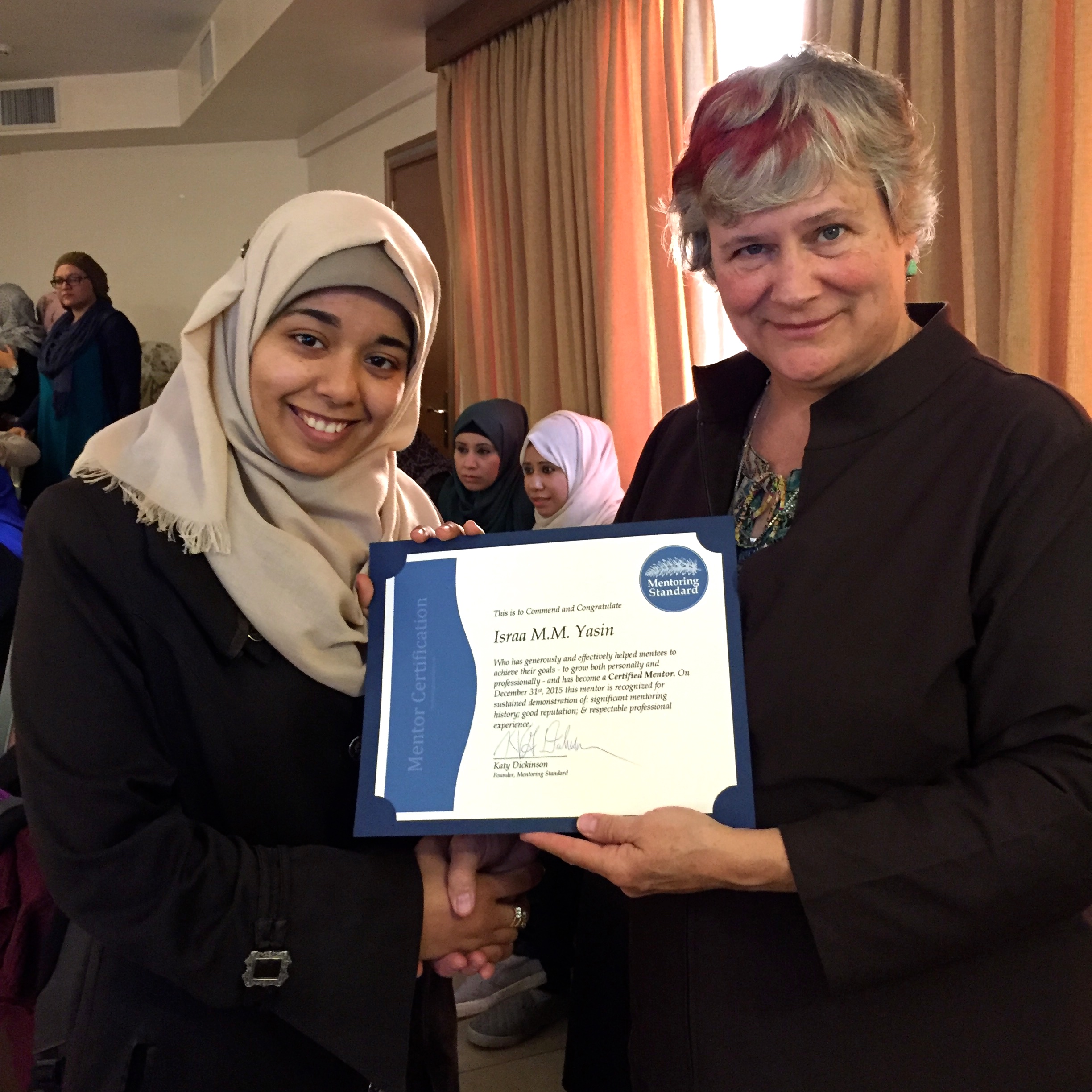 Israa Yasin, Certified Mentor