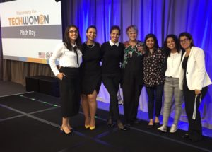 Katy Dickinson and TechWomen Team Morocco 2018